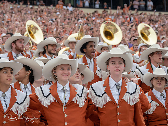 Longhorn Band, September 22nd, 2018