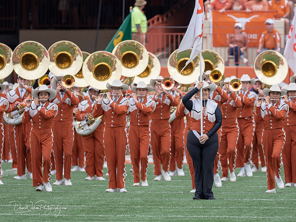 Longhorn Band, September 22nd, 2018