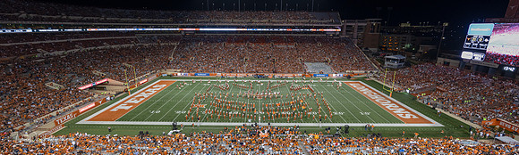 Longhorn Band, September 8th, 2018