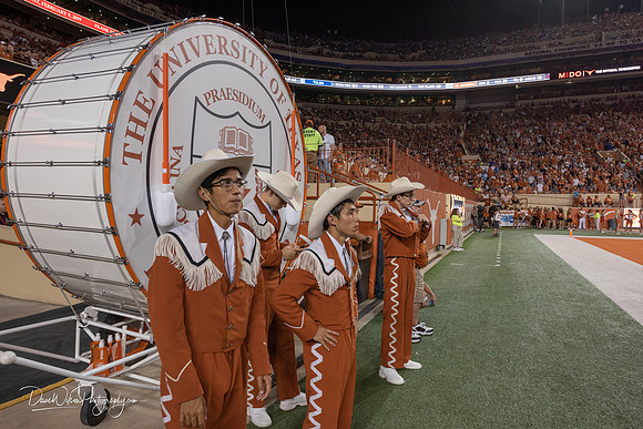 Longhorn Band, September 8th, 2018