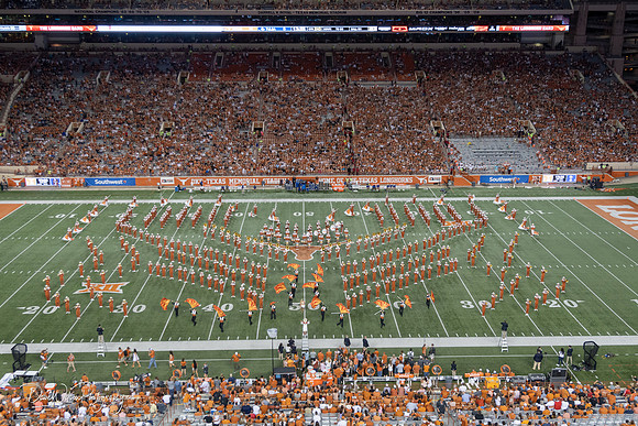 Longhorn Band, September 8th, 2018