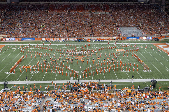 Longhorn Band, September 8th, 2018
