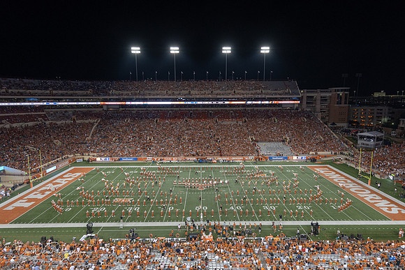 Longhorn Band, September 8th, 2018
