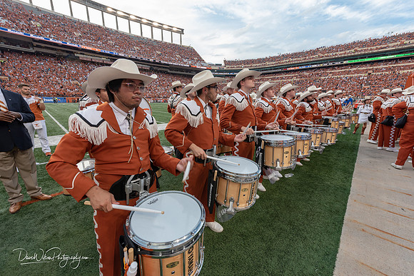 Longhorn Band, September 8th, 2018