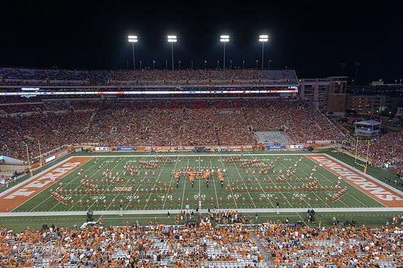 Longhorn Band, September 8th, 2018