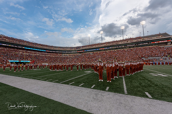 Longhorn Band, September 8th, 2018