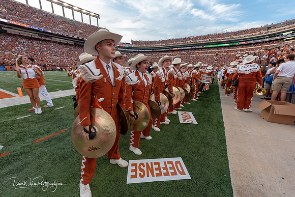 Longhorn Band, September 8th, 2018