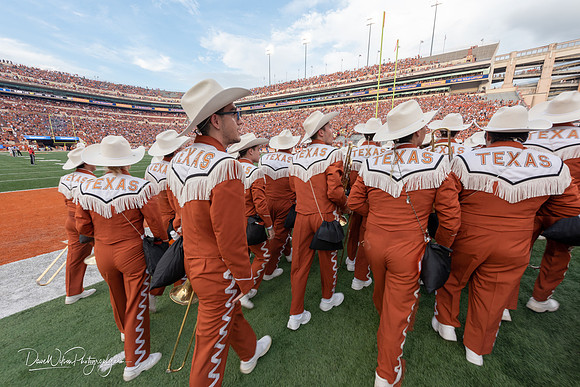Longhorn Band, September 8th, 2018