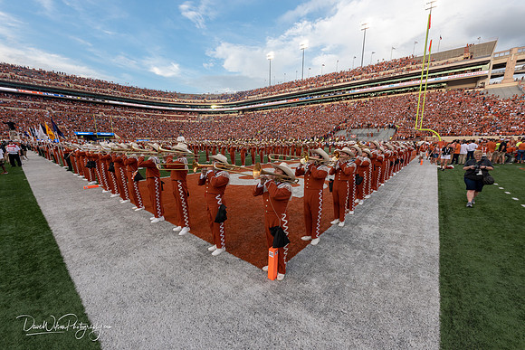Longhorn Band, September 8th, 2018