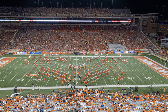 Longhorn Band, September 8th, 2018