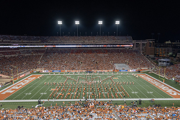 Longhorn Band, September 8th, 2018