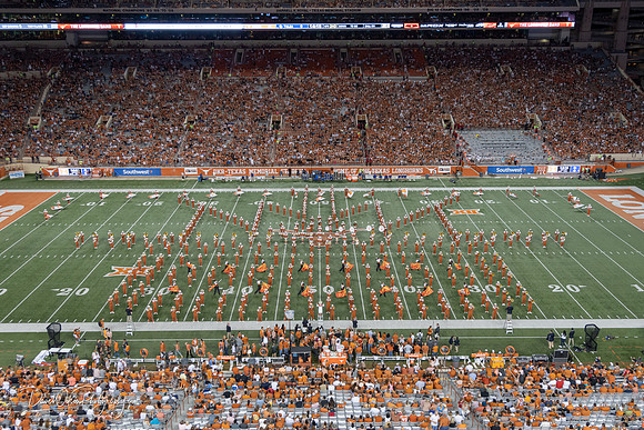 Longhorn Band, September 8th, 2018