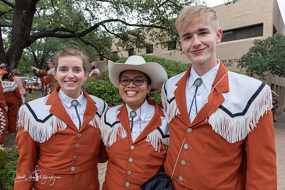 Longhorn Band, September 8th, 2018