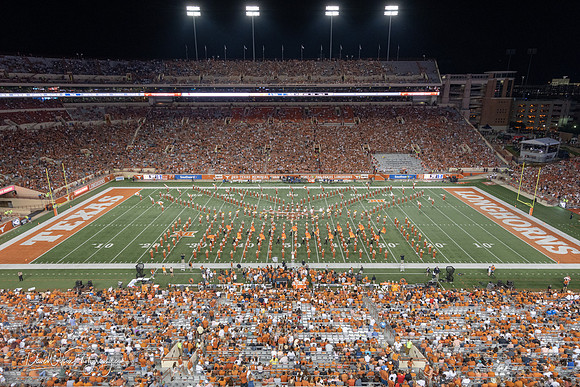 Longhorn Band, September 8th, 2018
