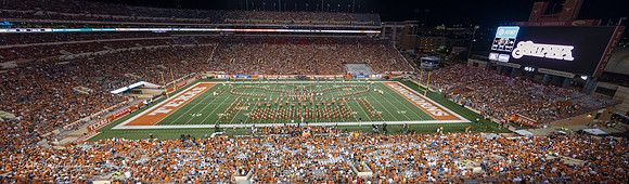 Longhorn Band, September 8th, 2018