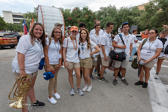 Longhorn Band, September 8th, 2018