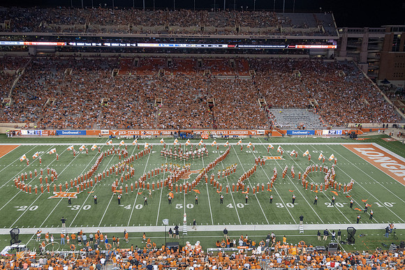Longhorn Band, September 8th, 2018