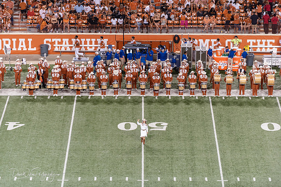 Longhorn Band, September 8th, 2018