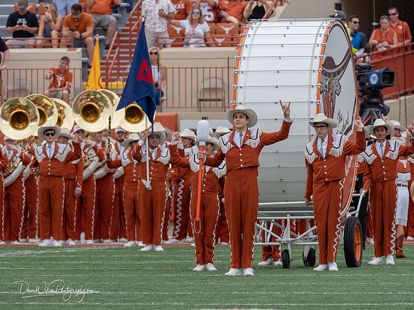 Longhorn Band, September 22nd, 2018